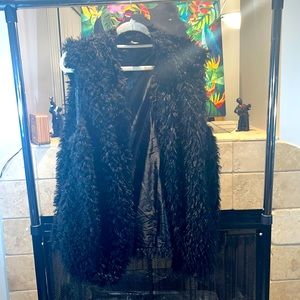 Rouge collection faux fur blazer